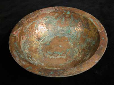 Warring States Gilt Bronze Bowl, 475 BCE - 221 CE