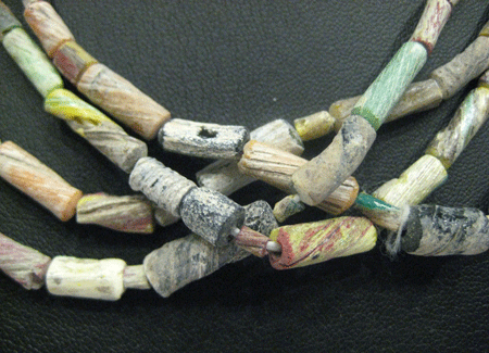 Mixed Glass Beaded Necklace, 100 BCE - 600 CE