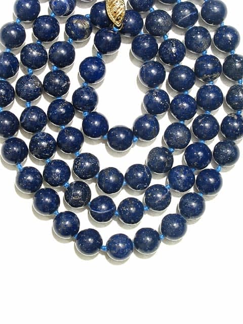 Lapis Lazuli Bead Necklace