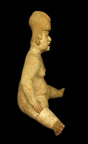 Olmec Seated Baby, 1150 BCE - 550 CE