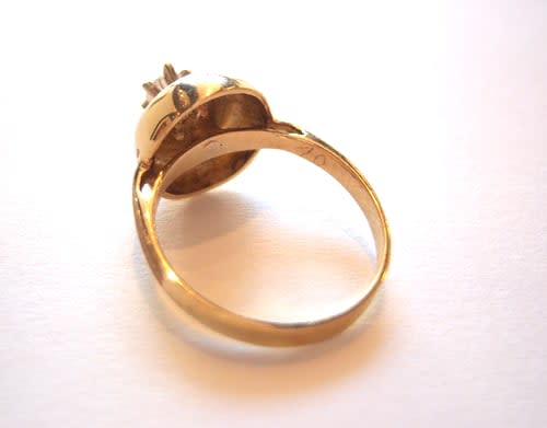 Round Diamond of .20c Set In 14k. Yellow Gold