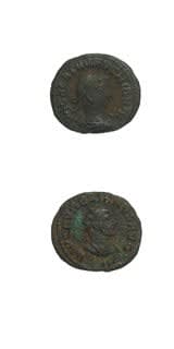 Bronze Antoninianus of Vabalathus, the Roman Duke of Palmyra, 266 CE - 271 CE