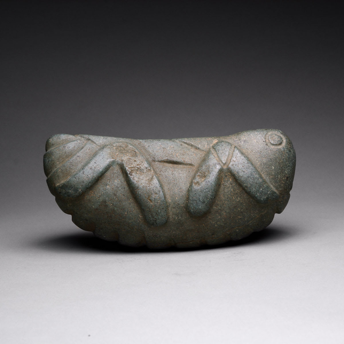 Stone Sculpture of a Grasshopper, 1300 CE - 1550 CE