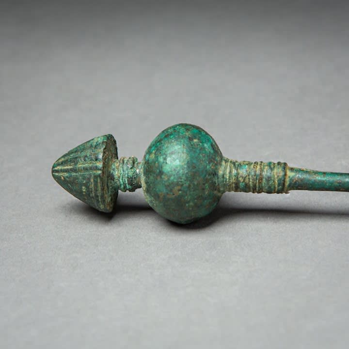 Group of Bronze Pins with Conical Finial, 1000 BCE - 700 BCE