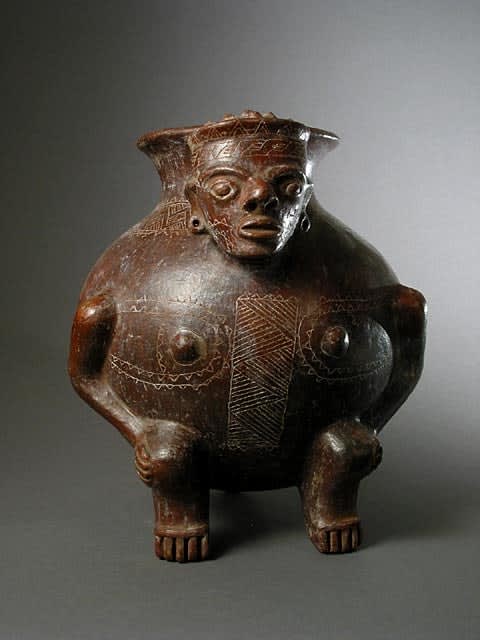 Human Effigy Vessel, 1000 CE - 1350 CE