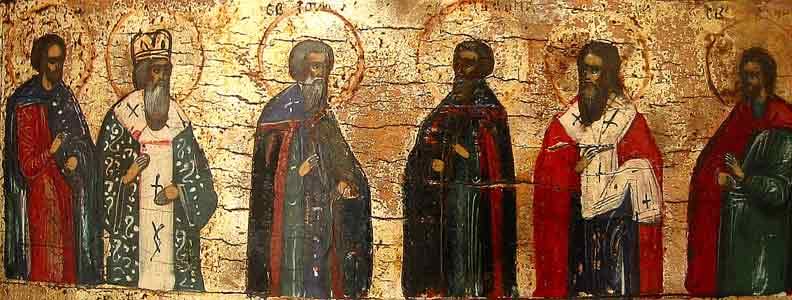 Septpartite Icon, 18th Century CE - 19th Century CE