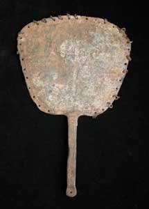 Yoruba Brass Fan of an Osun Priestess, 20th Century CE
