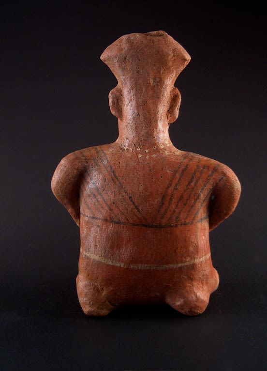 Nayarit Seated Figure, 300 BCE - 300 CE