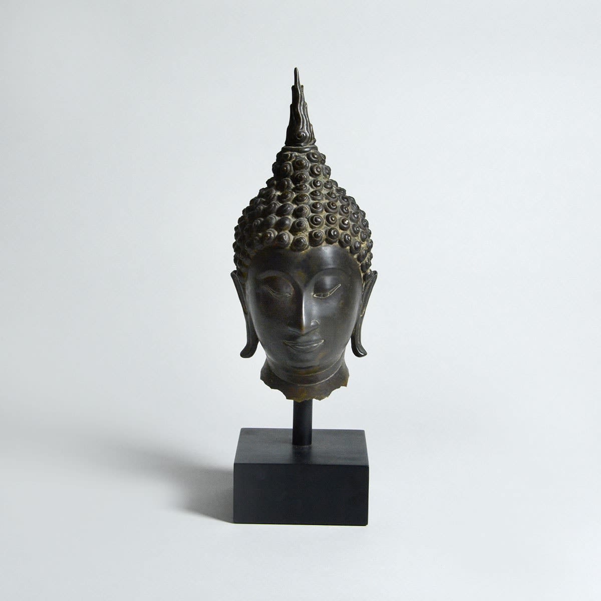 Ayutthaya Bronze Head of the Buddha, 1350 CE - 1564 CE