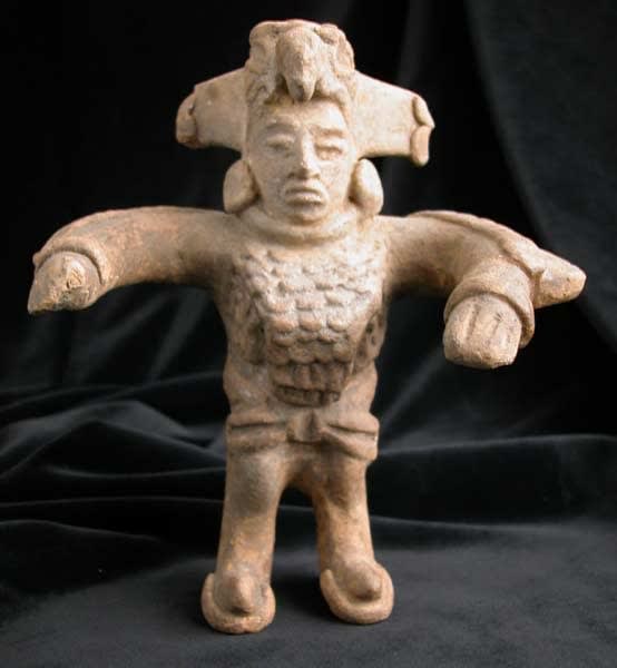 Sculpture of an Eagle Dancer, 600 CE - 900 CE
