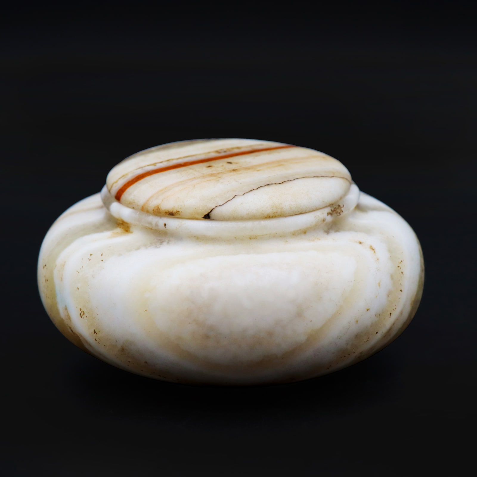 Old Kingdom Cosmetic Bowl, with Lid, 2700 BC - 2200 BC