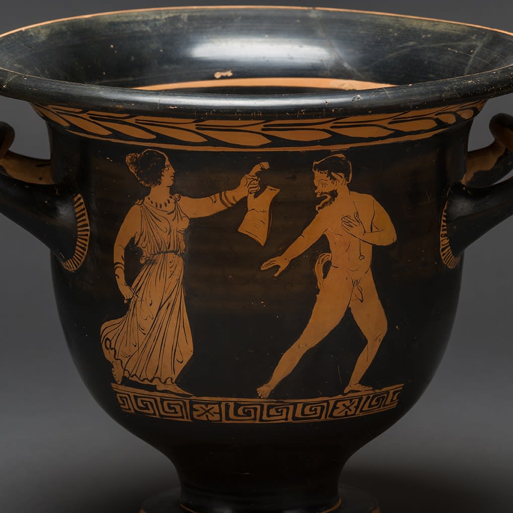 Apulian Red-Figure Krater, 400 BCE - 300 BCE