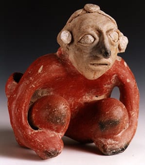Ameca-Ezatlán Style Jalisco Terracotta Sculpture of a Runner, 300 BCE - 300 CE