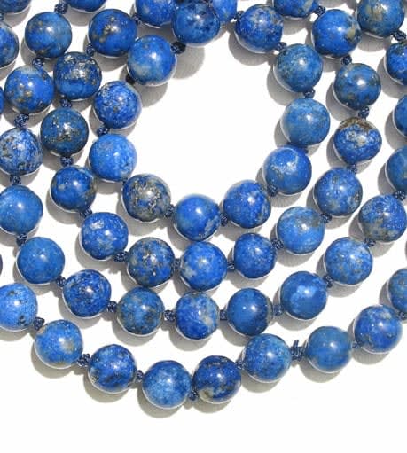 Lapis Lazuli Bead Necklace