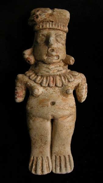 Michoacan Sculpture of a Standing Woman, 400 BCE - 100 CE
