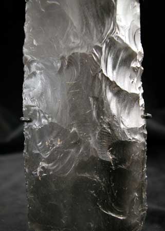 Mayan Obsidian Dagger Blade, 600 CE - 900 CE