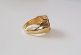 Gold Ring Featuring a Classical Revival Carnelian Intaglio of Cupid, 18th Century CE