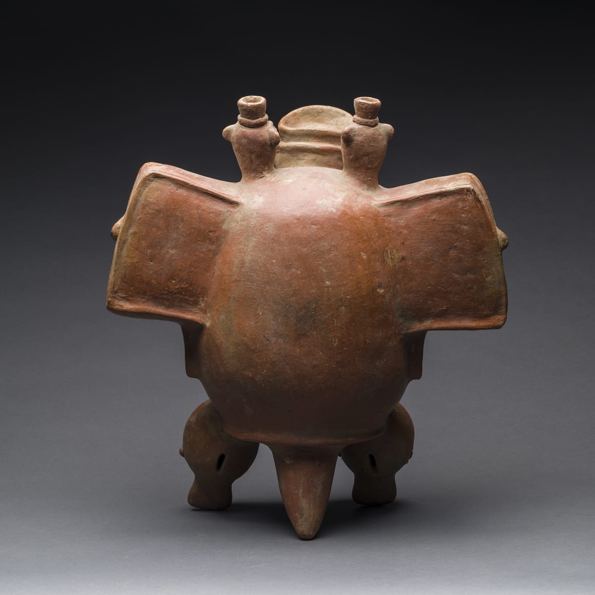 Zoomorphic Effigy Vessel, 100 CE - 500 CE