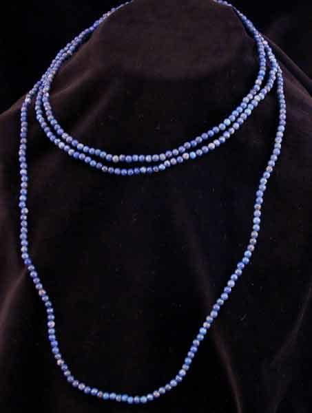 Lapis Lazuli Bead Necklace