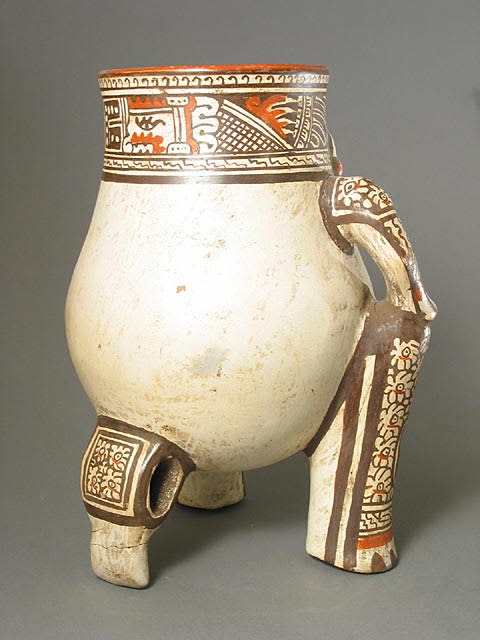 Guanacaste-Nicoya Tlaloc Effigy Vessel, 1200 CE - 1550 CE