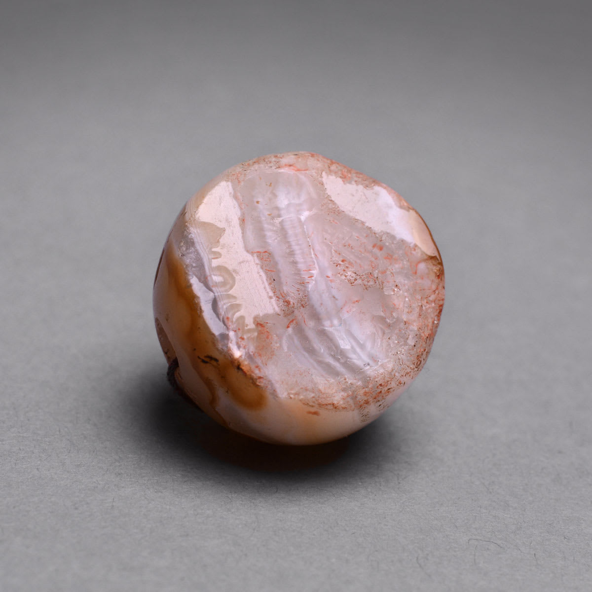 Sassanid Agate Seal with a Royal Portrait, 200 CE - 600 CE