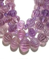 Amethyst Bead Necklace