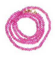 Ruby Bead Necklace