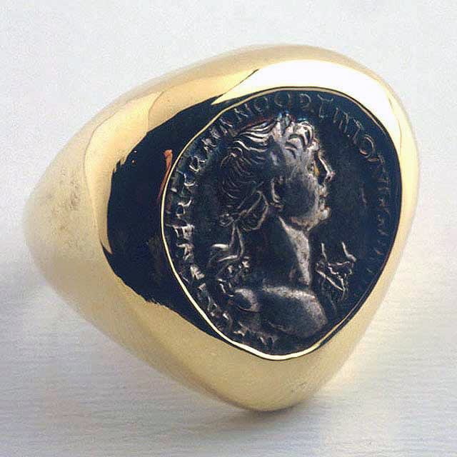 Silver Denarius of Roman Emperor Trajan, 98 CE - 117 CE