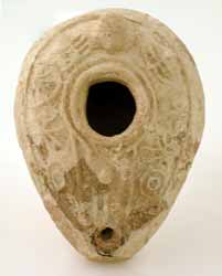Byzantine Oil Lamp, 400 CE - 600 CE