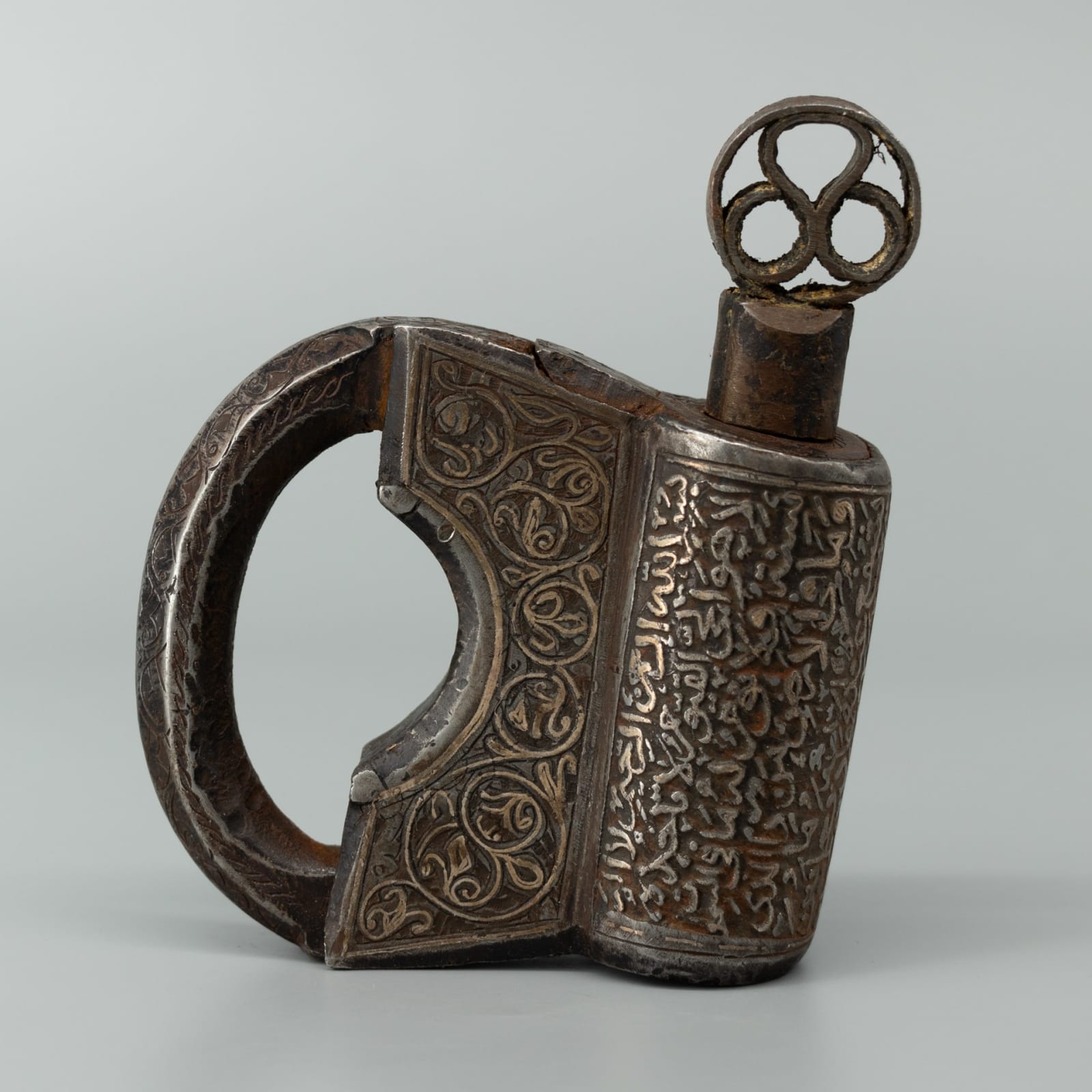 Safavid / Qajar Steel Lock with Key, 18th to 19th century CE