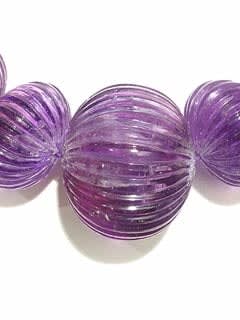 Amethyst Bead Necklace