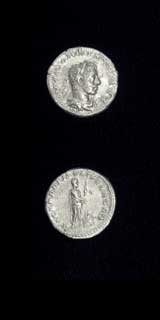 Silver Denarius of Emperor Elagabalus, 220 CE - 222 CE
