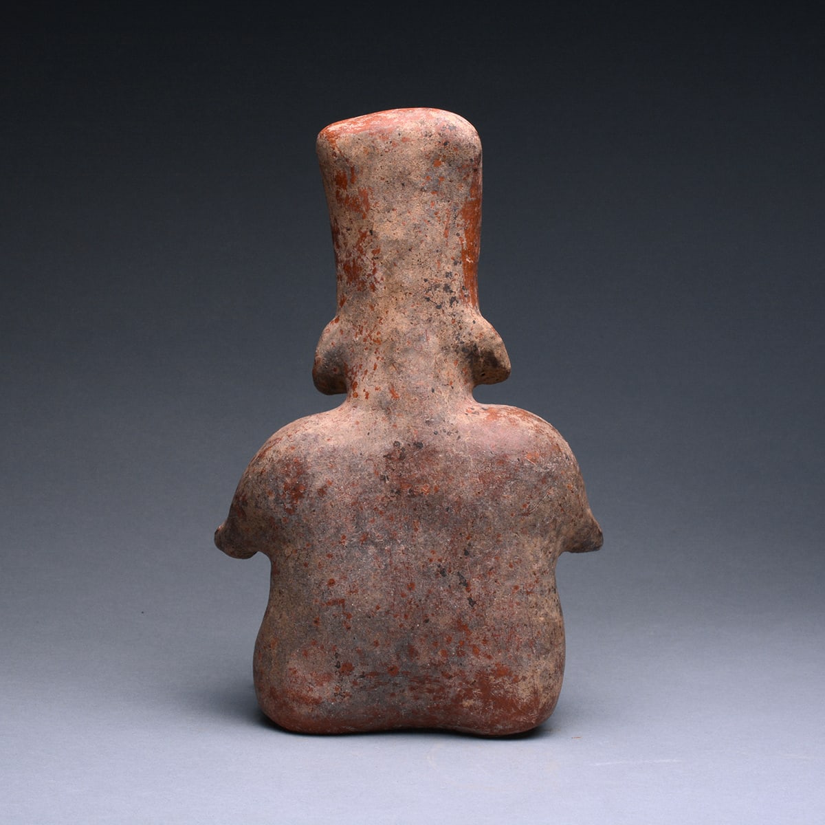San Juanito Style Jalisco Terracotta Sculpture of a Seated Woman, 300 BCE - 300 CE