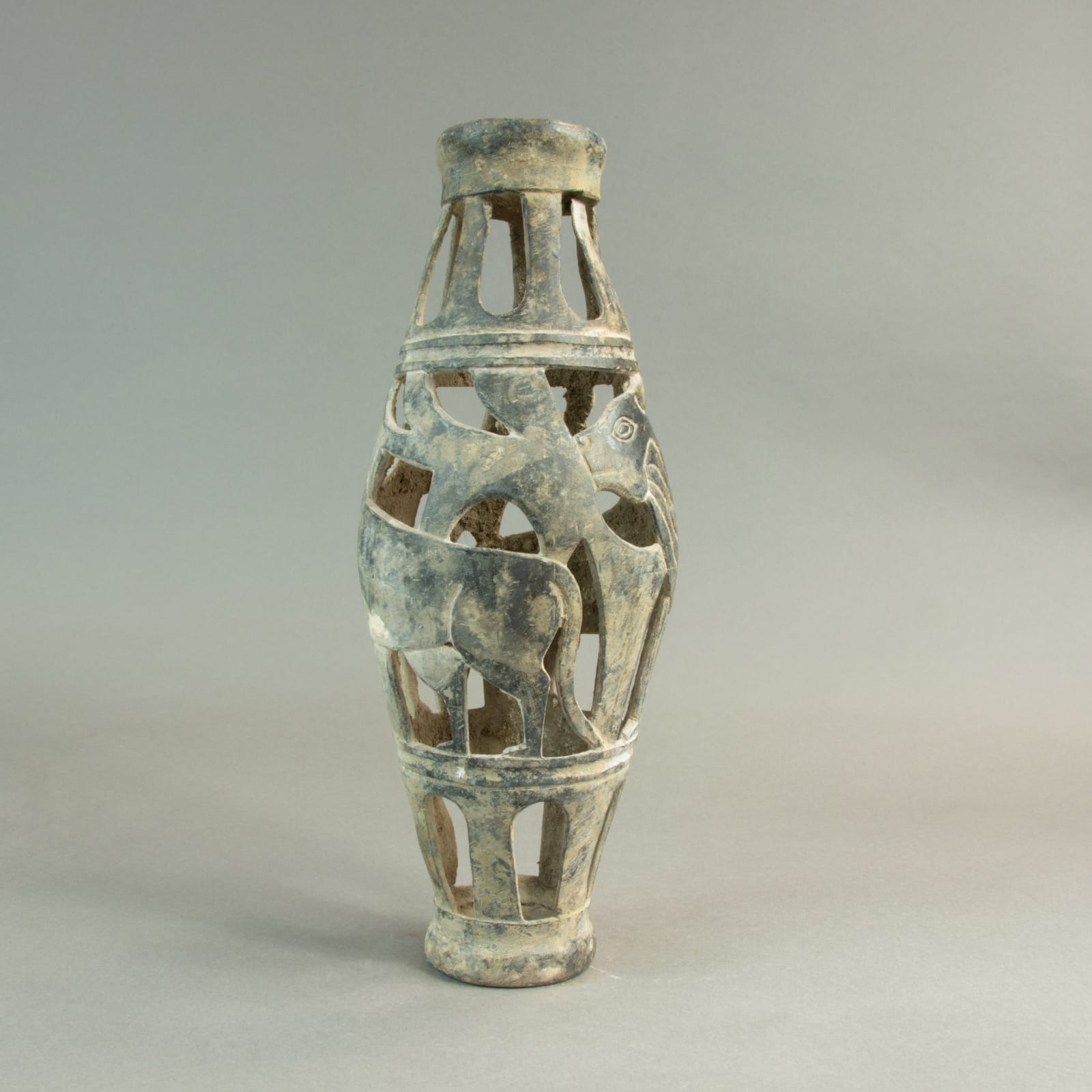 Bactrian Lead Mace Head, 300-100 BCE