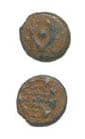 Maccabean Bronze Prutah of King John Hyrcanus II, 76 BCE - 40 BCE