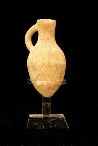 Late Bronze Age Terracotta Decanter, 1500 BCE - 1250 BCE