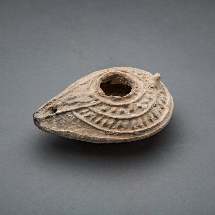 Byzantine Oil Lamp, 400 CE - 600 CE