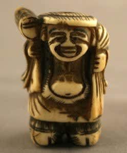 Japanese Ivory Netsuke, 19th Century CE