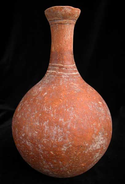 Djenne Terracotta Pyriform Vessel, 12th Century CE - 14th Century CE