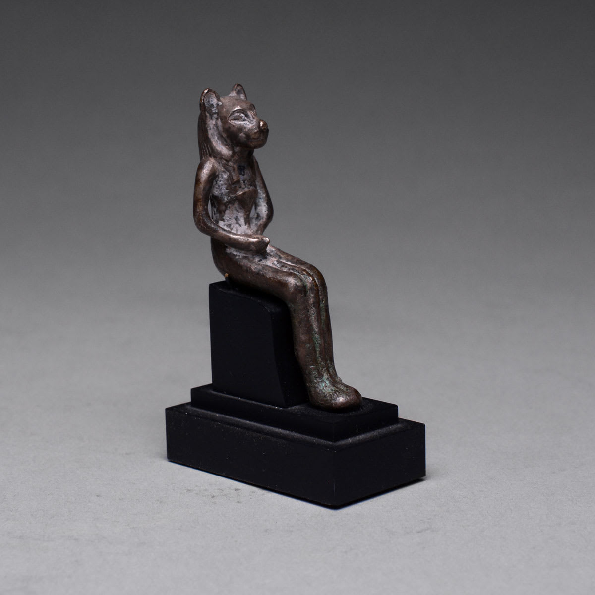 Egyptian Electrum Amulet of Sekhmet, 716 BCE - 30 BCE