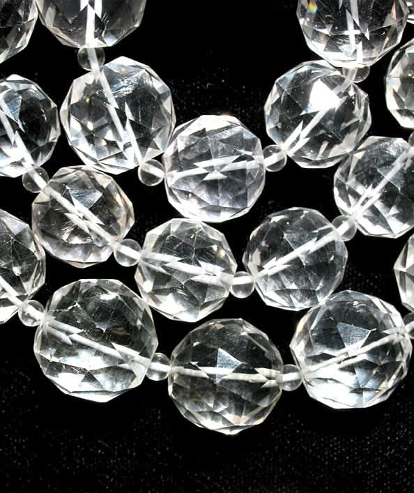 Rock Crystal Bead Necklace