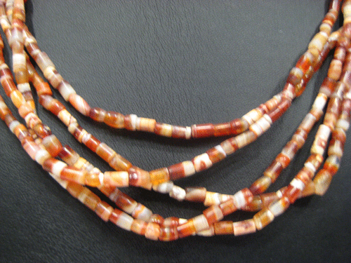 Carnelian Bead Necklace, 3000 BCE - 1500 BCE