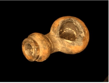 Ottoman Terracotta Pipe Bowl, 1500 CE - 1800 CE