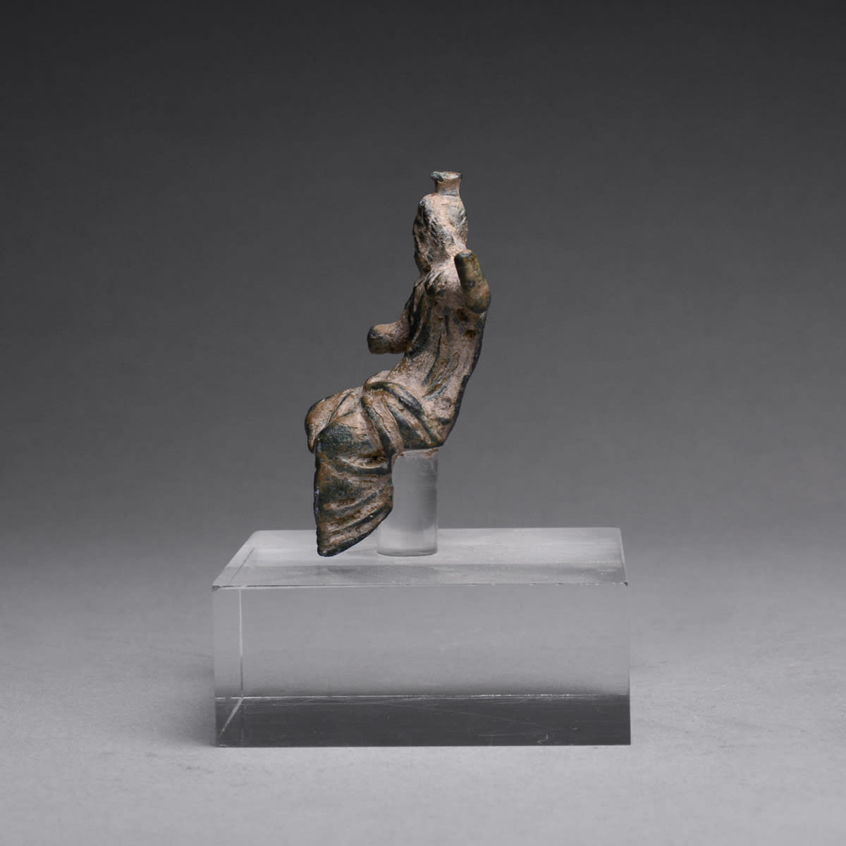 Seated Sculpture of Zeus or Sarapis, 200 BCE - 200 CE