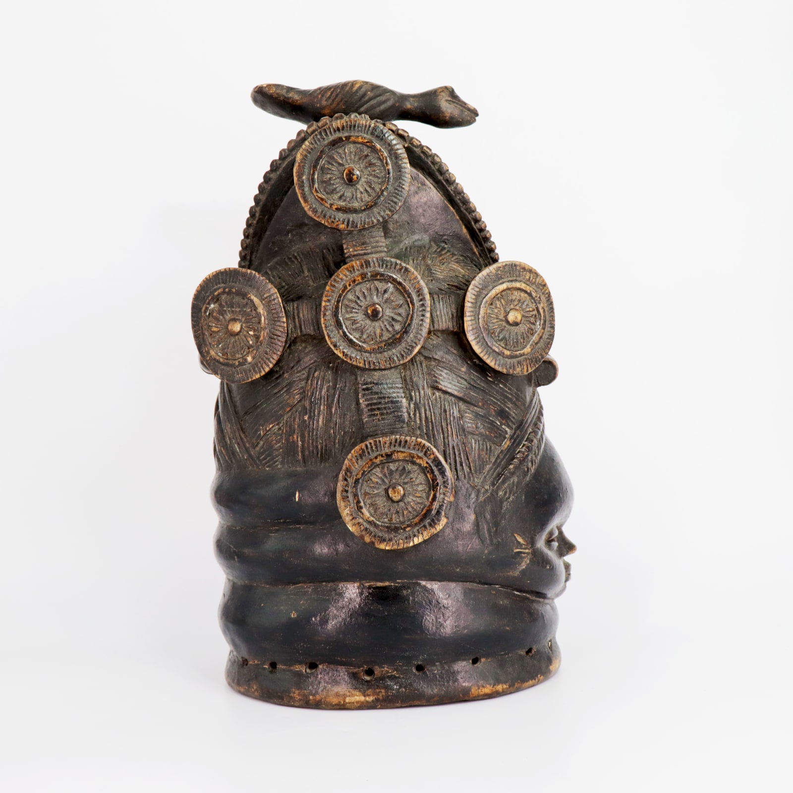 Mende Sowei Helmet Mask, Nineteenth to Twentieth Century AD