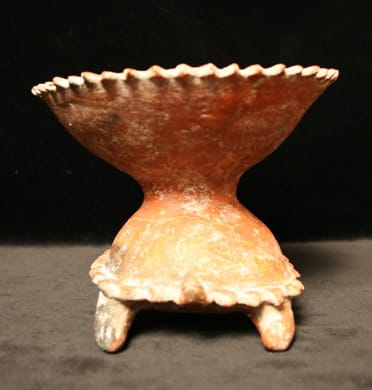 Colima Incensario in the Form of a Turtle, 300 BCE - 300 CE