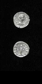 Silver Denarius of Geta Struck While Caesar, 199 CE - 202 CE