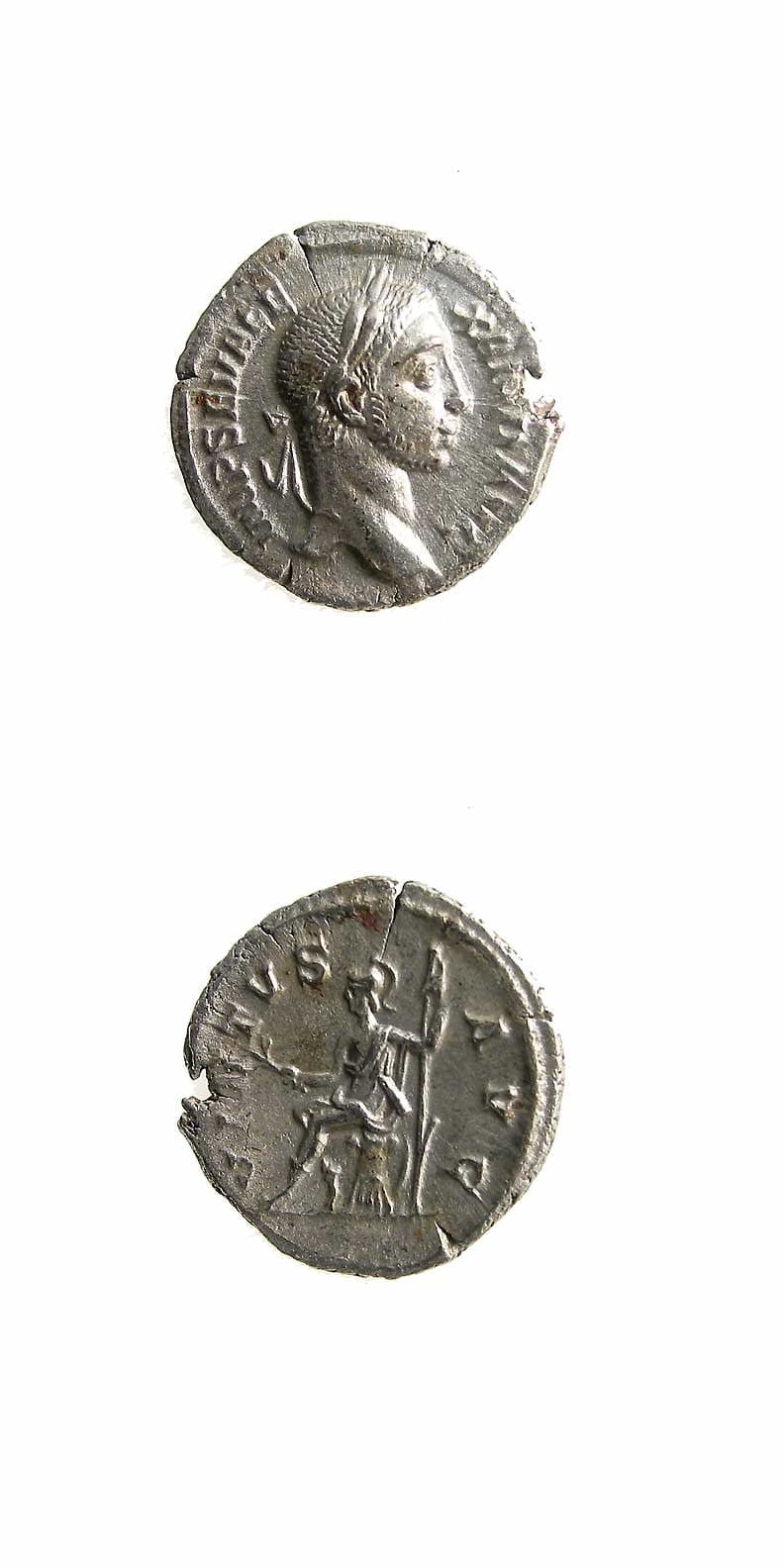 Silver Denarius of Emperor Severus Alexander, 228 CE - 231 CE