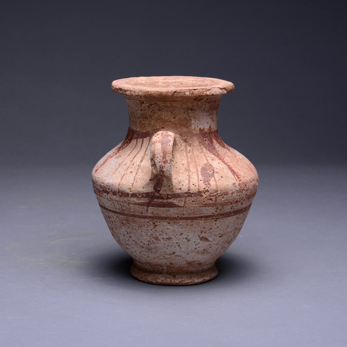 Late Bronze Age Terracotta Decanter, 1500 BCE - 1250 BCE