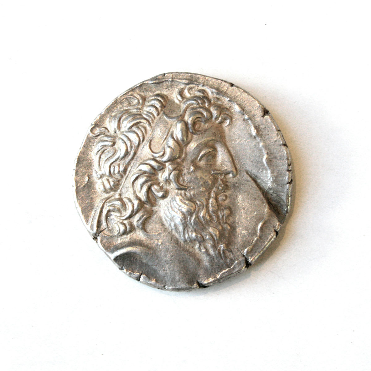 Silver Tetradrachm of King Demetrios II, 129 BCE - 125 CE